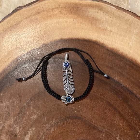 Evil Eye Bracelet & Pendent Set - Picture 2 of 6